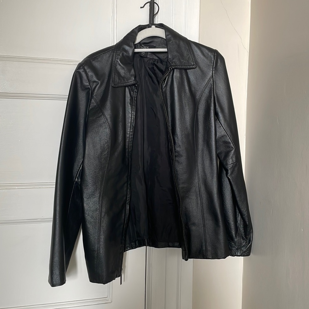 NY Company Vintage Leather Jacket